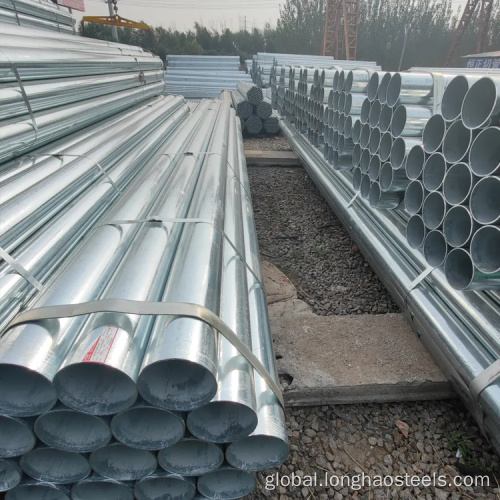 China Regular Spangle High Quality Galvanized Steel pipe Factory